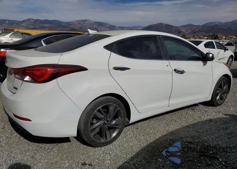 2014 Hyundai Elantra Se z USA, uszkodzony, nr VIN 5NPDH4AE1EH495041
